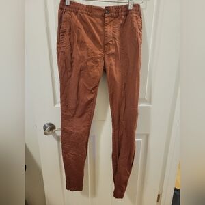 Simons Rust Chinos for Men